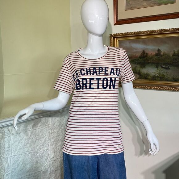 Scotch & Soda Le Chapeau Breton T-Shirt Unisex - Picture 7 of 14